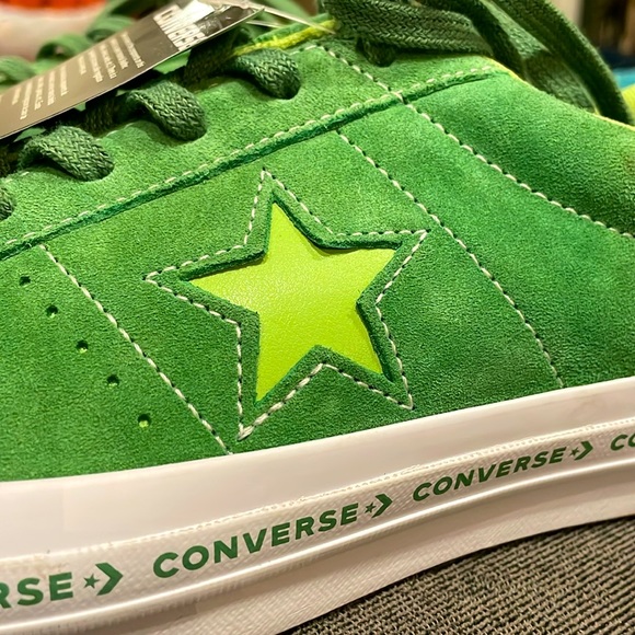 Converse One Star Low Mint Green Men's 11 - Picture 2 of 13